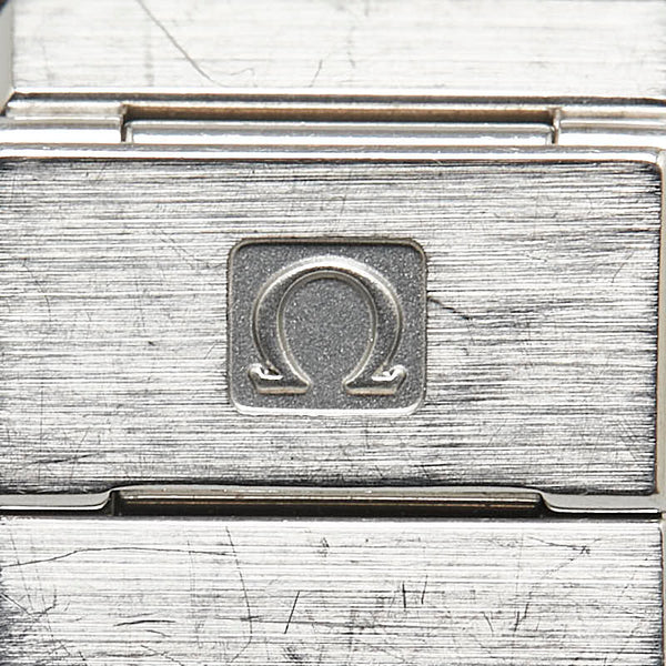 オメガ コンステレーション 腕時計 1520.50 クオーツ ブラック文字盤 ステンレススチール メンズ OMEGA 【中古】