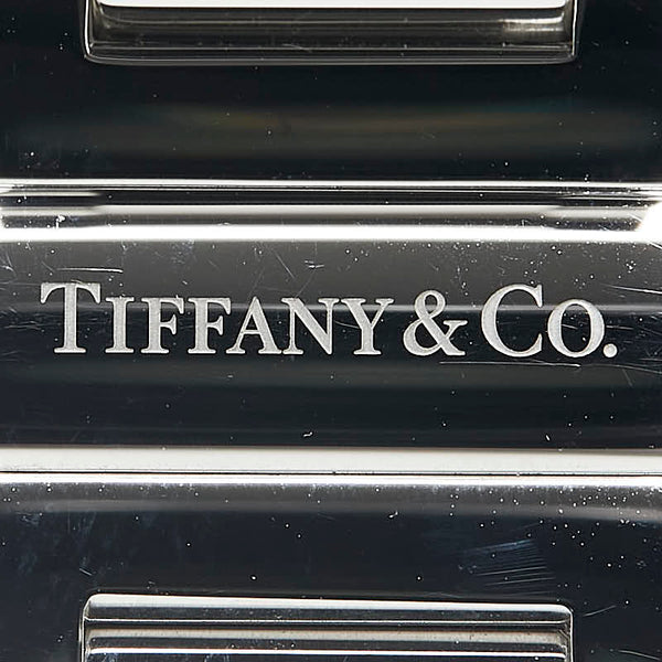 ティファニー アトラス 2ハンド 腕時計 34875979 クオーツ ホワイト文字盤 ステンレススチール メンズ TIFFANY&Co. 【中古】