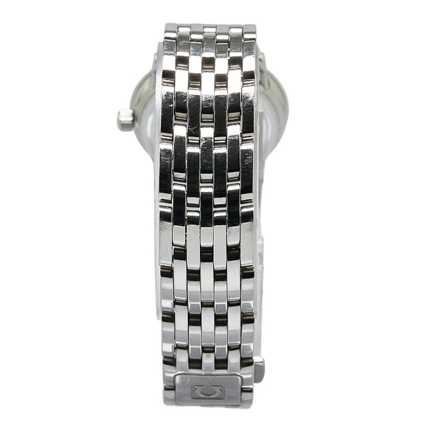 オメガ デビル プレステージ 腕時計 4570.33 クオーツ シルバー文字盤 ステンレススチール レディース OMEGA 【中古】