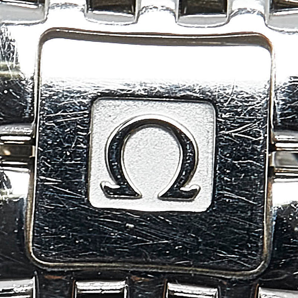 オメガ デビル プレステージ 腕時計 4570.33 クオーツ シルバー文字盤 ステンレススチール レディース OMEGA 【中古】