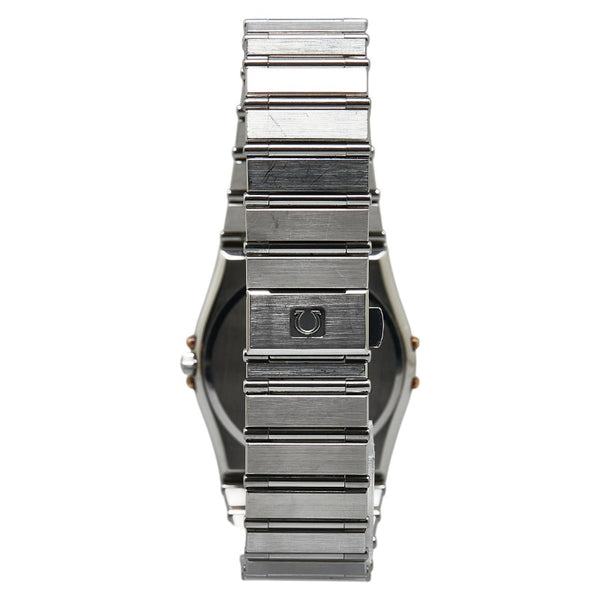 オメガ コンステレーション デイト 腕時計 740850 クオーツ ゴールド文字盤 ステンレススチール メンズ OMEGA 【中古】