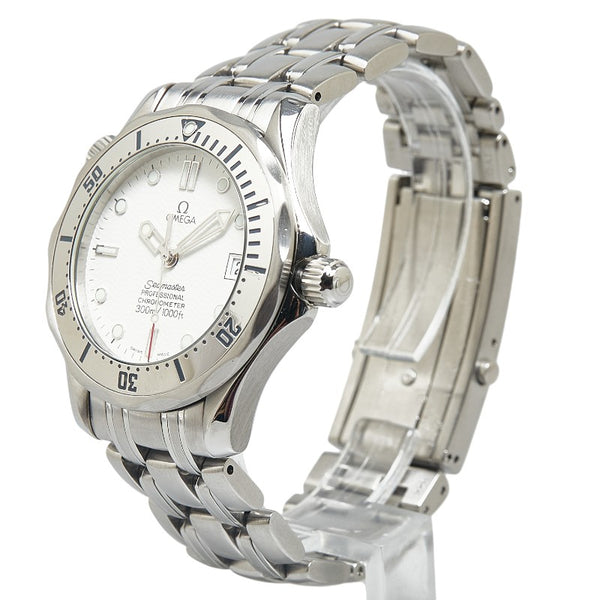 オメガ シーマスター300 腕時計 2552.2 自動巻き ホワイト文字盤 ステンレススチール メンズ OMEGA 【中古】