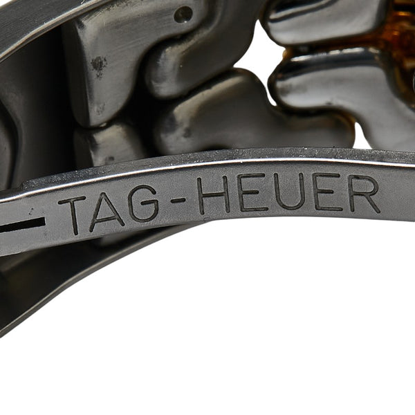 タグホイヤー セル プロフェッショナル 200 腕時計 WG1120-0 クオーツ ブラック文字盤 ステンレススチール メンズ TAG HEUER 【中古】