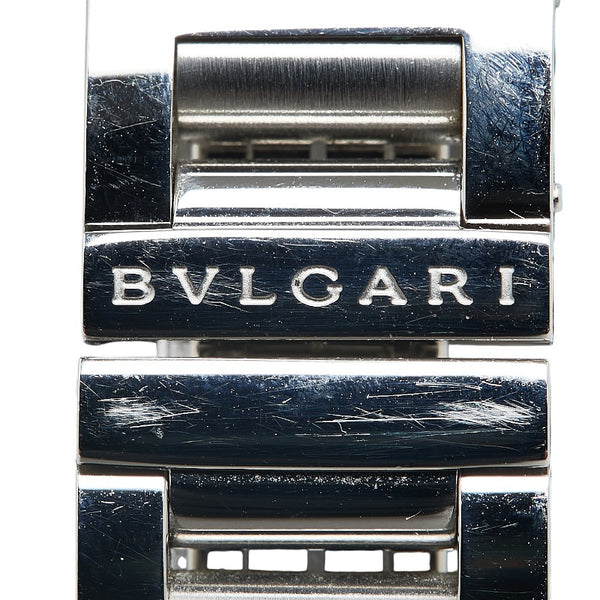 ブルガリ レッタンゴロ 腕時計 RT45S 自動巻き ホワイト文字盤 ステンレススチール メンズ BVLGARI 【中古】