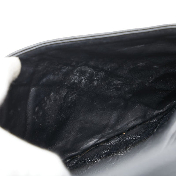 シャネル ココマーク マトラッセ 復刻トート ハンドバッグ トートバッグ ブラック キャビアスキン レディース CHANEL 【中古】