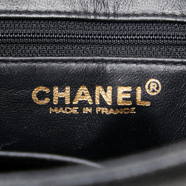 シャネル ココマーク マトラッセ 復刻トート ハンドバッグ トートバッグ ブラック キャビアスキン レディース CHANEL 【中古】