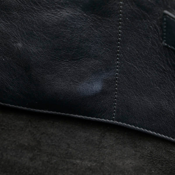 サンローラン Yライン カバス ハンドバッグ ショルダーバッグ 2WAY ブラック レザー レディース SAINT LAURENT 【中古】