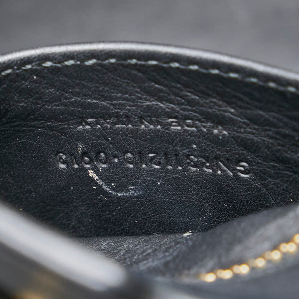 サンローラン Yライン カバス ハンドバッグ ショルダーバッグ 2WAY ブラック レザー レディース SAINT LAURENT 【中古】