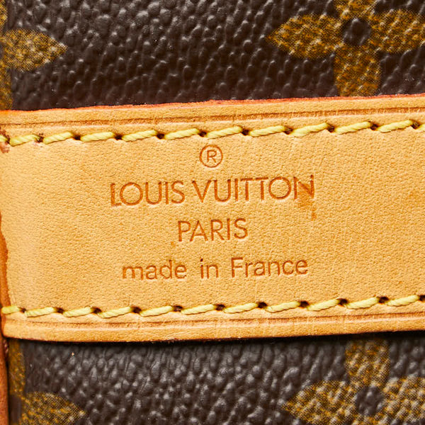 ルイ ヴィトン モノグラム キーポル50 ボストンバッグ トラベルバッグ  M41426 ブラウン PVC レザー レディース LOUIS VUITTON 【中古】