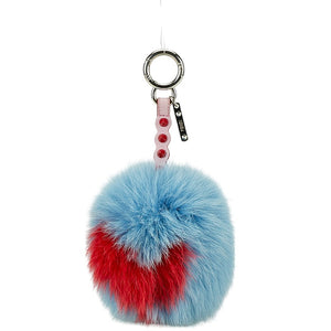 フェンディ FENDI ポンポン ボンボン スタッズ チャーム キーホルダー フェンディ ボンボン スタッズ ブルー ピンク チャーム FENDI