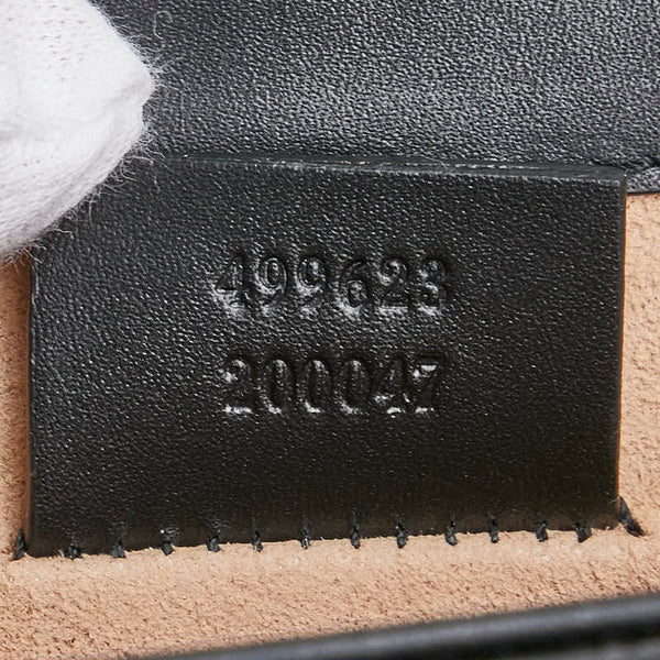 グッチ GG ディオニュソス スモール チェーン ショルダーバッグ 499623 ワインレッド ブラック ベロア レザー レディース GUCCI 【中古】