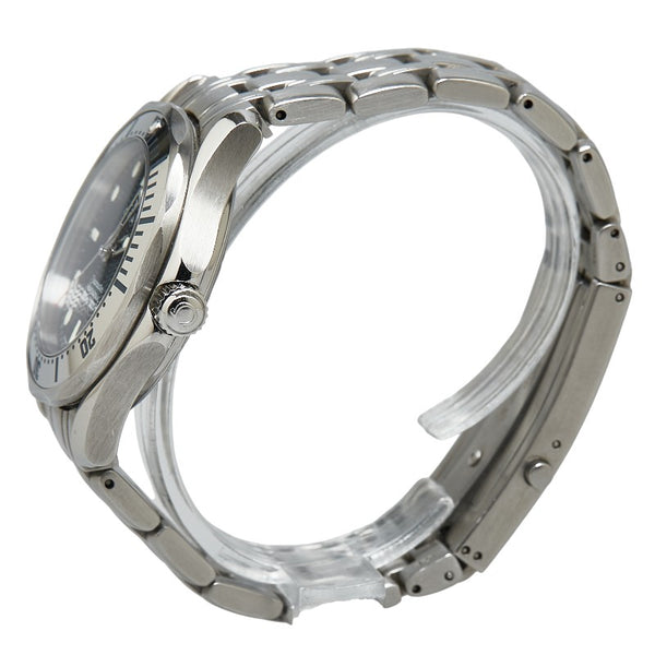 オメガ シーマスター プロフェッショナル 300 腕時計 クオーツ ネイビー文字盤 ステンレススチール メンズ OMEGA 【中古】