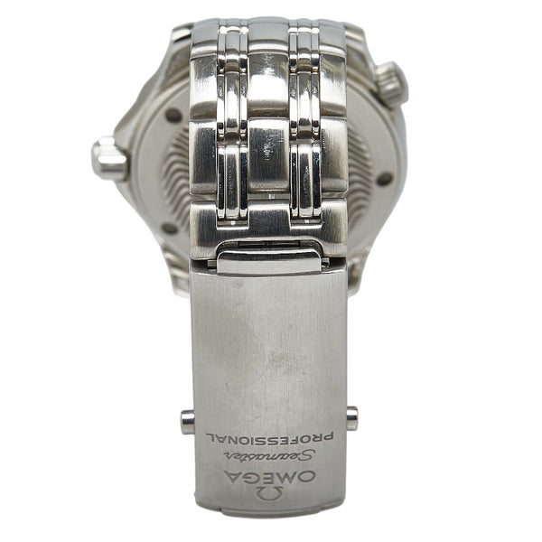 オメガ シーマスター プロフェッショナル 300 腕時計 クオーツ ネイビー文字盤 ステンレススチール メンズ OMEGA 【中古】