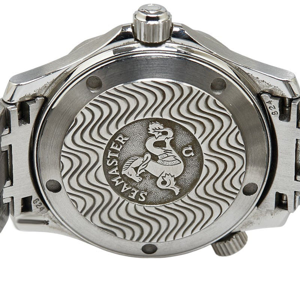 オメガ シーマスター プロフェッショナル 300 腕時計 クオーツ ネイビー文字盤 ステンレススチール メンズ OMEGA 【中古】