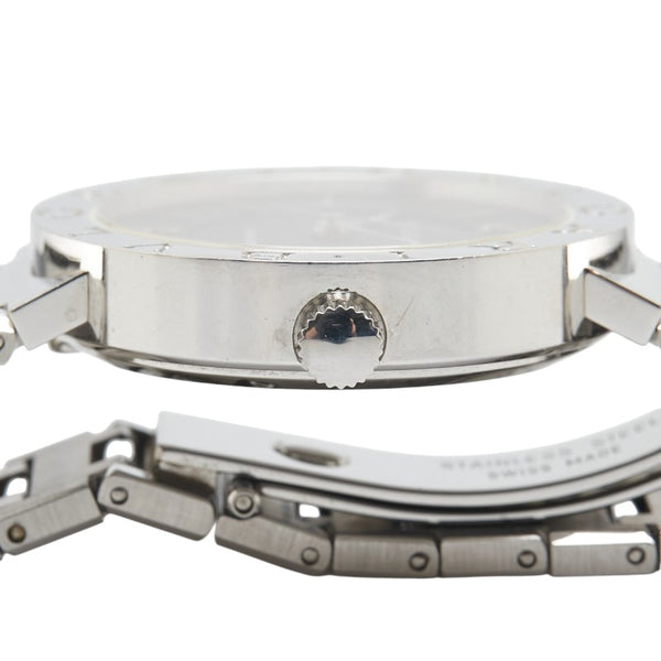 ブルガリ ブルガリブルガリ 腕時計 BB33SS 自動巻き ブラック文字盤 ステンレススチール メンズ BVLGARI 【中古】