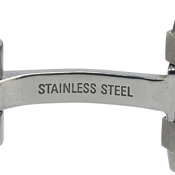 カルティエ タンクフランセーズSM 腕時計 W51008Q3 クオーツ ホワイト文字盤 ステンレススチール レディース CARTIER 【中古】