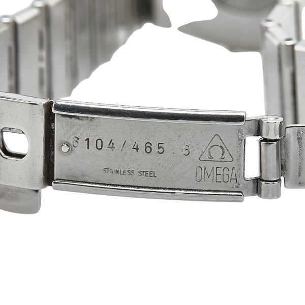 オメガ コンステレーション 腕時計 クオーツ ブラック文字盤 ステンレススチール レディース OMEGA 【中古】