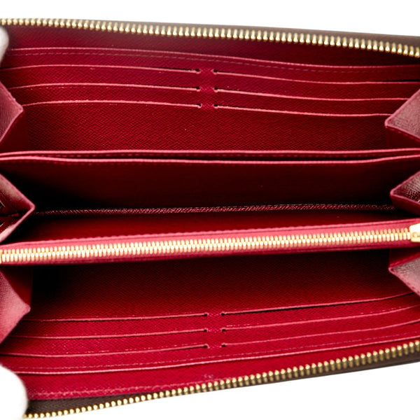 ルイ ヴィトン モノグラム ジッピーウォレット ラウンドファスナー 長財布 M41895 ブラウン PVC レディース LOUIS VUITTON 【中古】