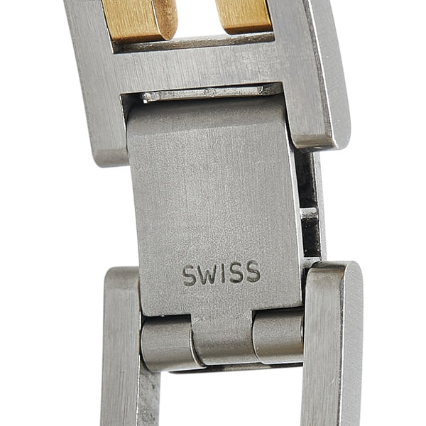 エルメス クロアジュール 腕時計 CR1.240 クオーツ ホワイト文字盤 ステンレススチール メッキ レディース HERMES 【中古】
