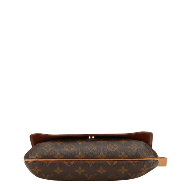 ルイ ヴィトン モノグラム ミュゼット タンゴ ショート ショルダーバッグ M51257 ブラウン PVC レザー レディース LOUIS VUITTON 【中古】