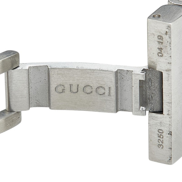 グッチ DIVE ダイブ 腕時計 YA136212 クオーツ ブラック文字盤 ステンレススチール メンズ GUCCI 【中古】