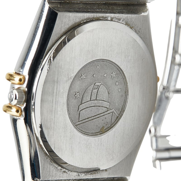 オメガ コンステレーション 腕時計 クオーツ ゴールド文字盤 ステンレススチール メンズ OMEGA 【中古】