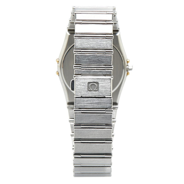 オメガ コンステレーション デイデイト 腕時計 クオーツ ゴールド文字盤 ステンレススチール メンズ OMEGA 【中古】