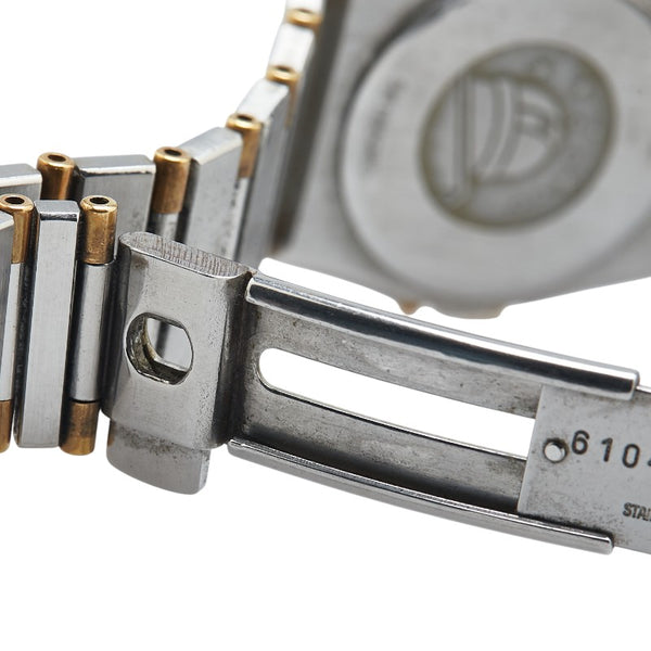 オメガ コンステレーション 腕時計 795.1080 クオーツ ホワイト文字盤 ステンレススチール イエローゴールド レディース OMEGA 【中古】