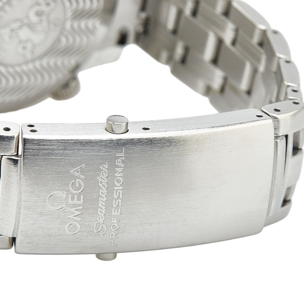 オメガ シーマスター プロフェッショナル 腕時計 2562.80 クオーツ ネイビー文字盤 ステンレススチール メンズ OMEGA 【中古】