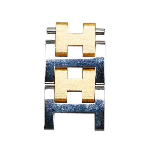 エルメス クリッパー 腕時計 CL3.240 クオーツ ホワイト文字盤 ステンレススチール レディース HERMES 【中古】