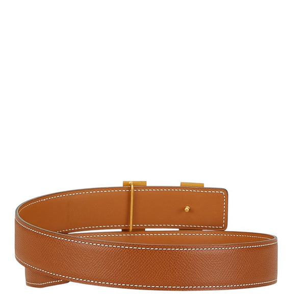 エルメス コンスタンス Hベルト ベルト サイズ：70 ブラウン レザー レディース HERMES 【中古】