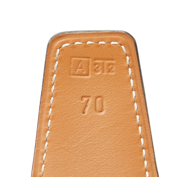 エルメス コンスタンス Hベルト ベルト サイズ：70 ブラウン レザー レディース HERMES 【中古】