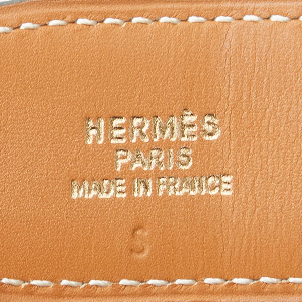 エルメス コンスタンス Hベルト ベルト サイズ：70 ブラウン レザー レディース HERMES 【中古】
