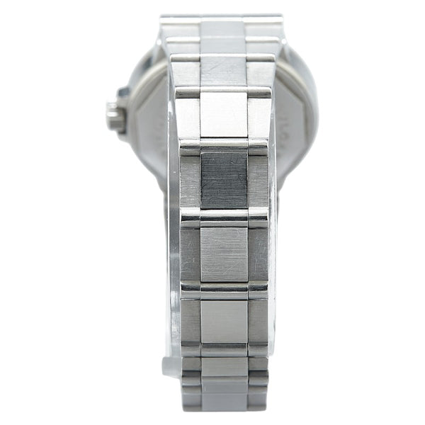 ブルガリ ディアゴノ スポーツ 腕時計 LCV29S 自動巻き ブラック文字盤 ステンレススチール レディース BVLGARI 【中古】