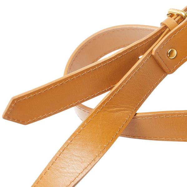 サンローラン ショルダーバッグ ブラック ブラウン レザー レディース SAINT LAURENT 【中古】