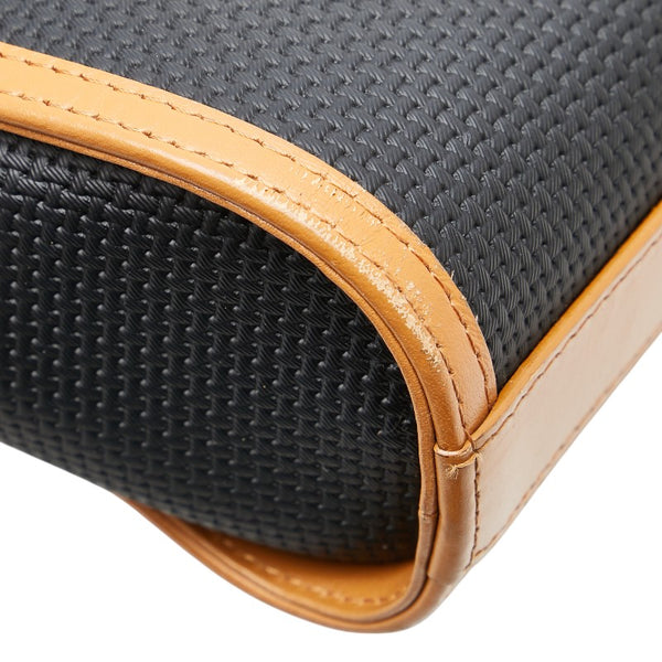 サンローラン ショルダーバッグ ブラック ブラウン レザー レディース SAINT LAURENT 【中古】