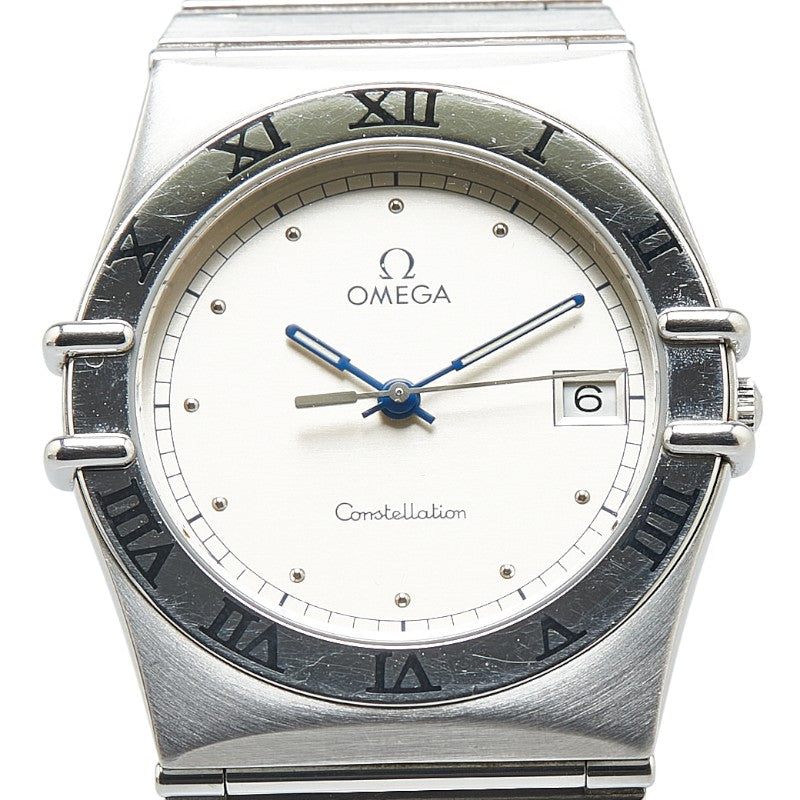 オメガ コンステレーション フラットベゼル 腕時計 1510.30 クオーツ シルバー文字盤 ステンレススチール メンズ OMEGA 【中古】