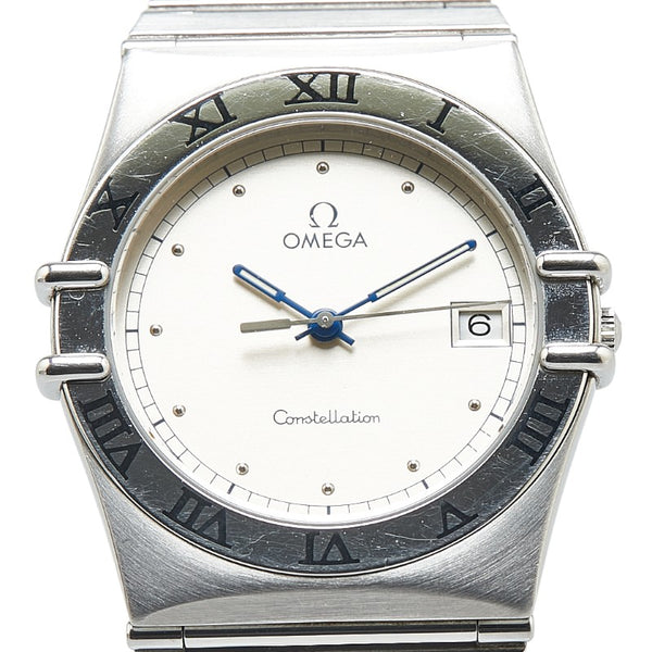 オメガ コンステレーション フラットベゼル 腕時計 1510.30 クオーツ シルバー文字盤 ステンレススチール メンズ OMEGA 【中古】