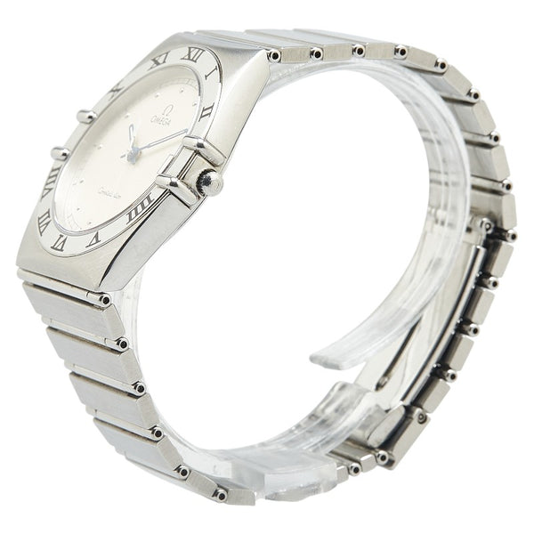 オメガ コンステレーション フラットベゼル 腕時計 1510.30 クオーツ シルバー文字盤 ステンレススチール メンズ OMEGA 【中古】