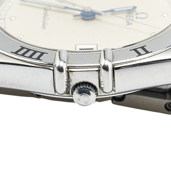 オメガ コンステレーション フラットベゼル 腕時計 1510.30 クオーツ シルバー文字盤 ステンレススチール メンズ OMEGA 【中古】