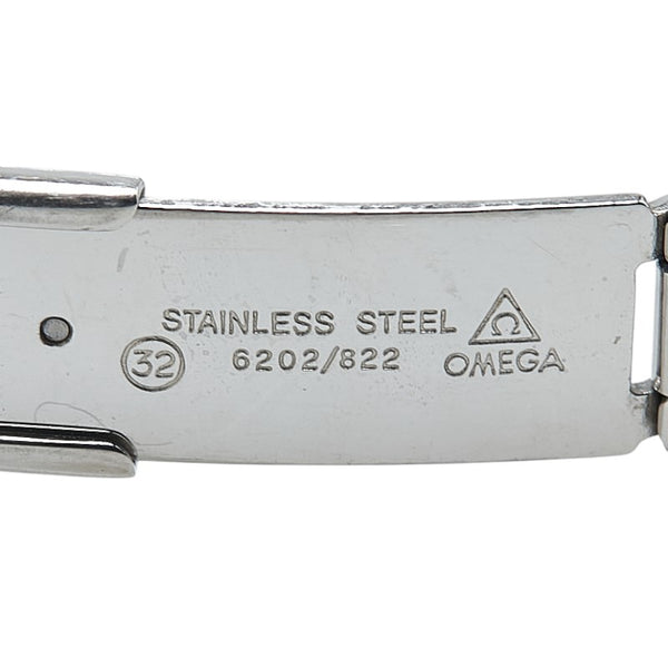 オメガ デビル 腕時計 7560.31 クオーツ ホワイト文字盤 ステンレススチール レディース OMEGA 【中古】