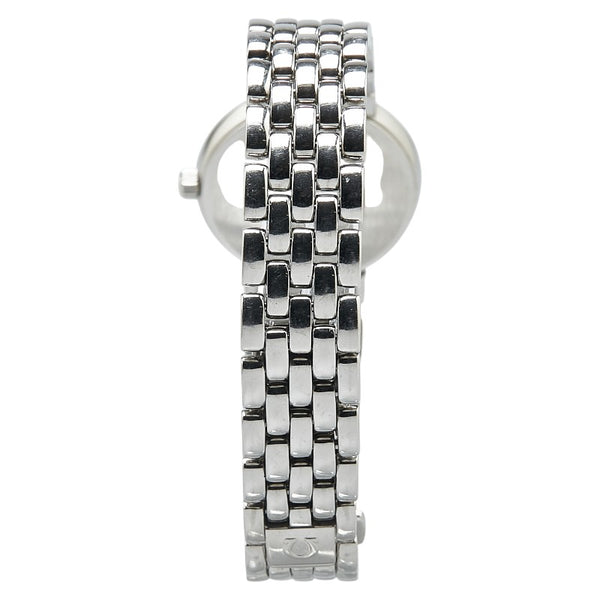 オメガ デビル 腕時計 7560.31 クオーツ ホワイト文字盤 ステンレススチール レディース OMEGA 【中古】