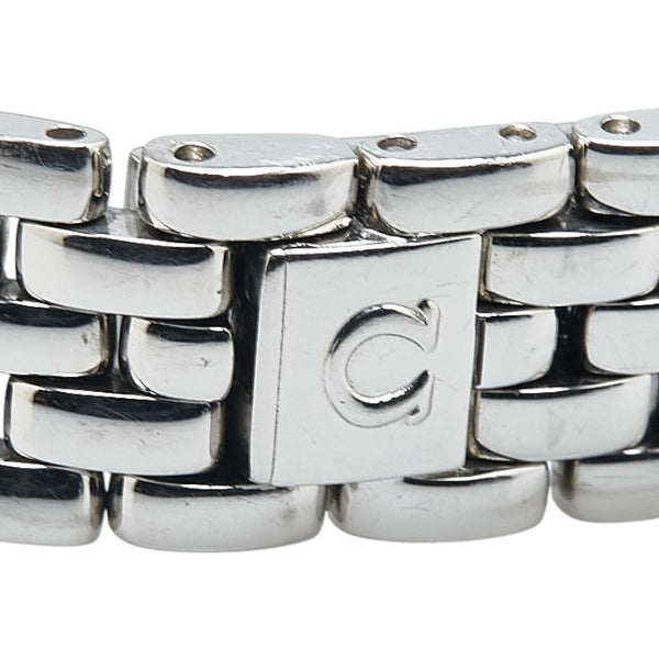 オメガ デビル 腕時計 7560.31 クオーツ ホワイト文字盤 ステンレススチール レディース OMEGA 【中古】