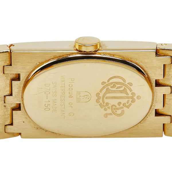 ディオール ミスディオール 腕時計 D70-150 クオーツ ゴールド文字盤 ステンレススチール レディース Dior 【中古】