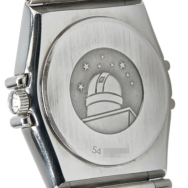 オメガ コンステレーション フラットベゼル 腕時計 1570.3 クオーツ シルバー文字盤 ステンレススチール レディース OMEGA 【中古】