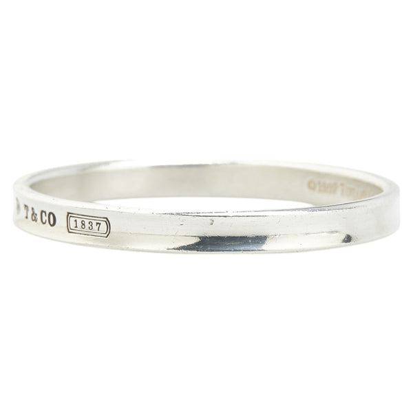 ティファニー 1837 ナロー バングル SV925 シルバー レディース TIFFANY&Co. 【中古】