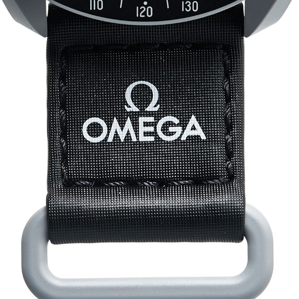 オメガ × Swatch スウォッチ スピードマスター ムーンスウォッチ ミッショントゥ マーキュリー 腕時計 SO33A100 クオーツ ブラック文字盤 ナイロン バイオセラミック メンズ OMEGA 【中古】