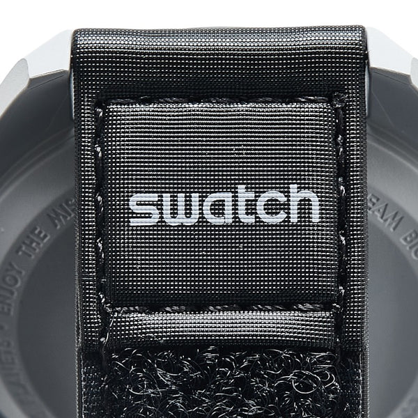 オメガ × Swatch スウォッチ スピードマスター ムーンスウォッチ ミッショントゥ マーキュリー 腕時計 SO33A100 クオーツ ブラック文字盤 ナイロン バイオセラミック メンズ OMEGA 【中古】