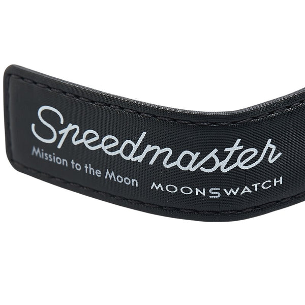 オメガ × Swatch スウォッチ スピードマスター ムーンスウォッチ ミッショントゥ マーキュリー 腕時計 SO33A100 クオーツ ブラック文字盤 ナイロン バイオセラミック メンズ OMEGA 【中古】