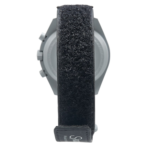 オメガ × Swatch スウォッチ スピードマスター ムーンスウォッチ ミッション トゥ ザ ムーン 腕時計 SO33M100 クオーツ ブラック文字盤 ナイロン バイオセラミック メンズ OMEGA 【中古】